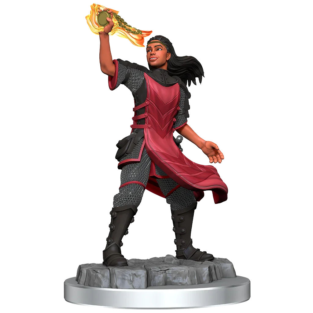 D&D Nolzurs Marvelous Unpainted Miniatures Aasimar Cleric Female - Image 4