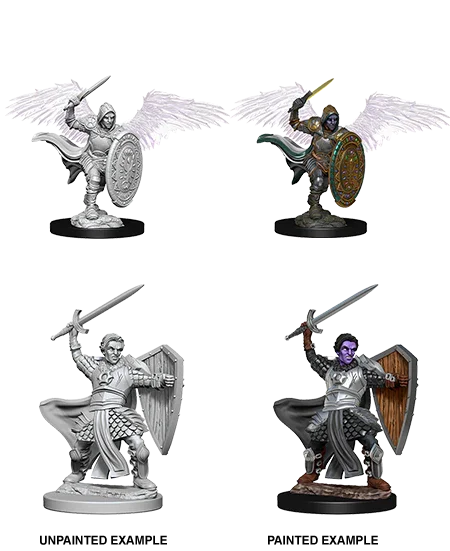 D&D Nolzurs Marvelous Unpainted Miniatures Aasimar Male Paladin