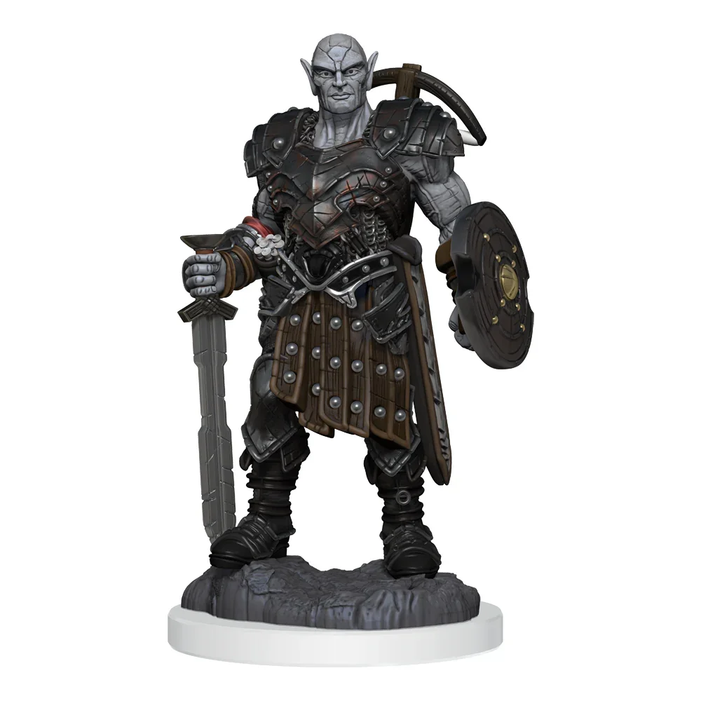 D&D Nolzurs Marvelous Unpainted Miniatures Earth Genasi Fighter - Image 4