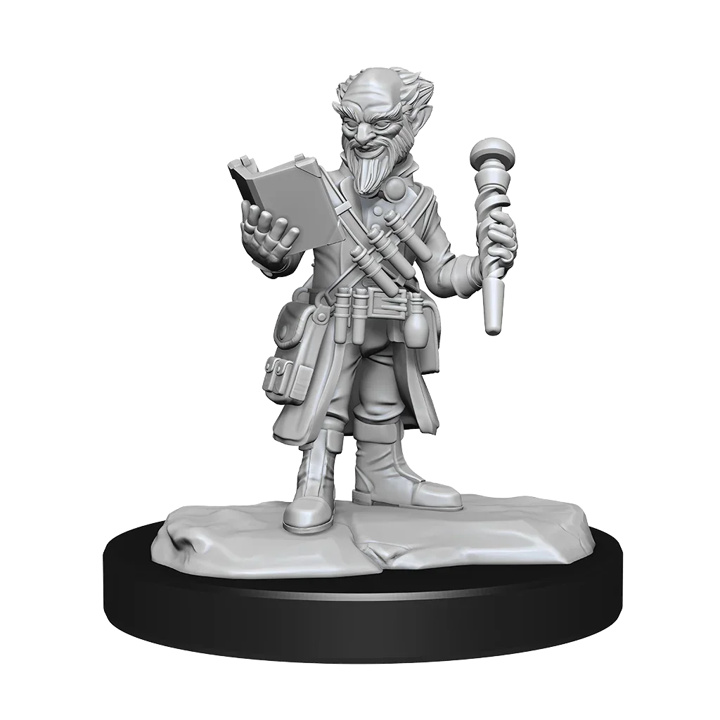 D&D Nolzurs Marvelous Unpainted Miniatures Gnome Artificer Male - Image 2