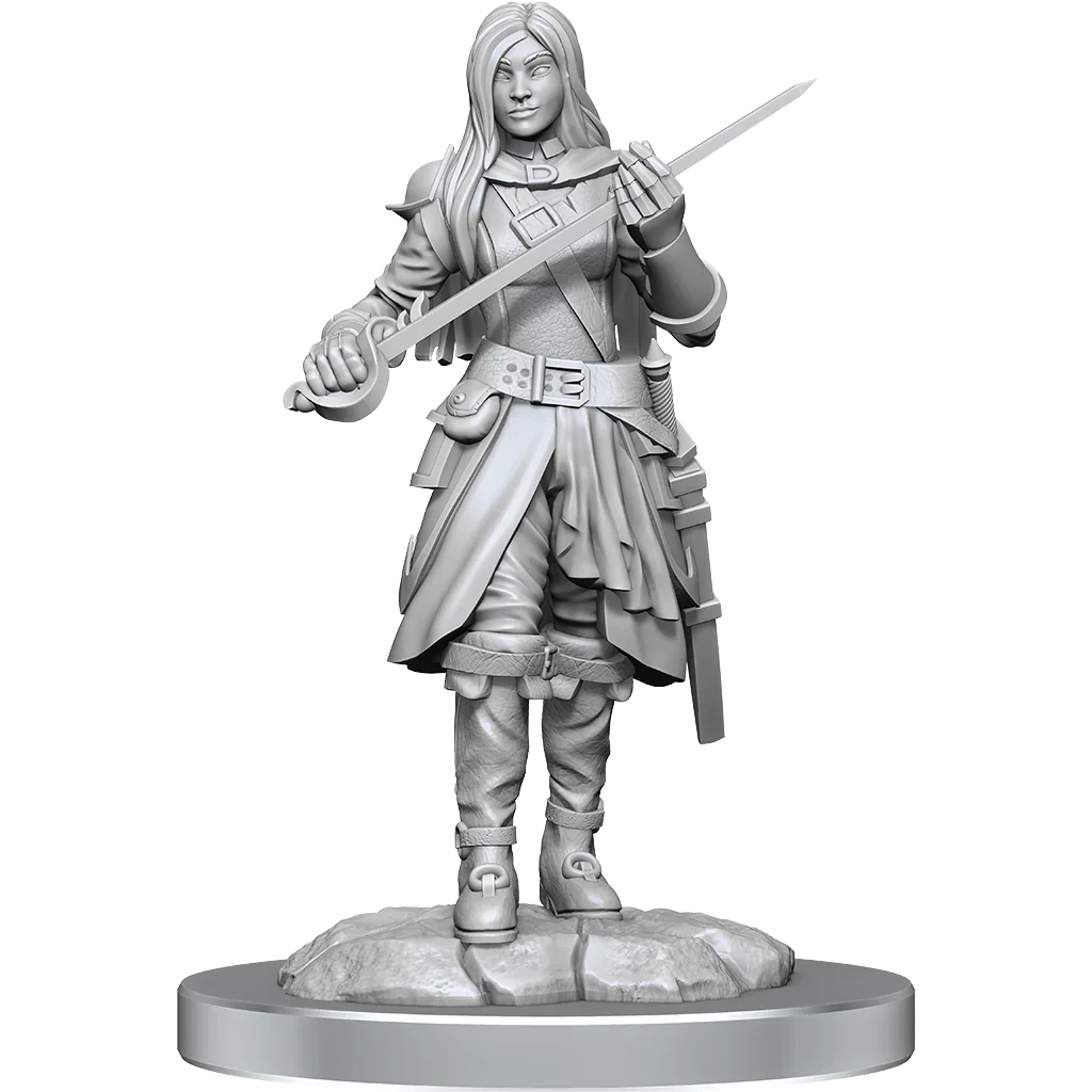 D&D Nolzurs Marvelous Unpainted Miniatures Half-Elf Rogue Female - Image 2
