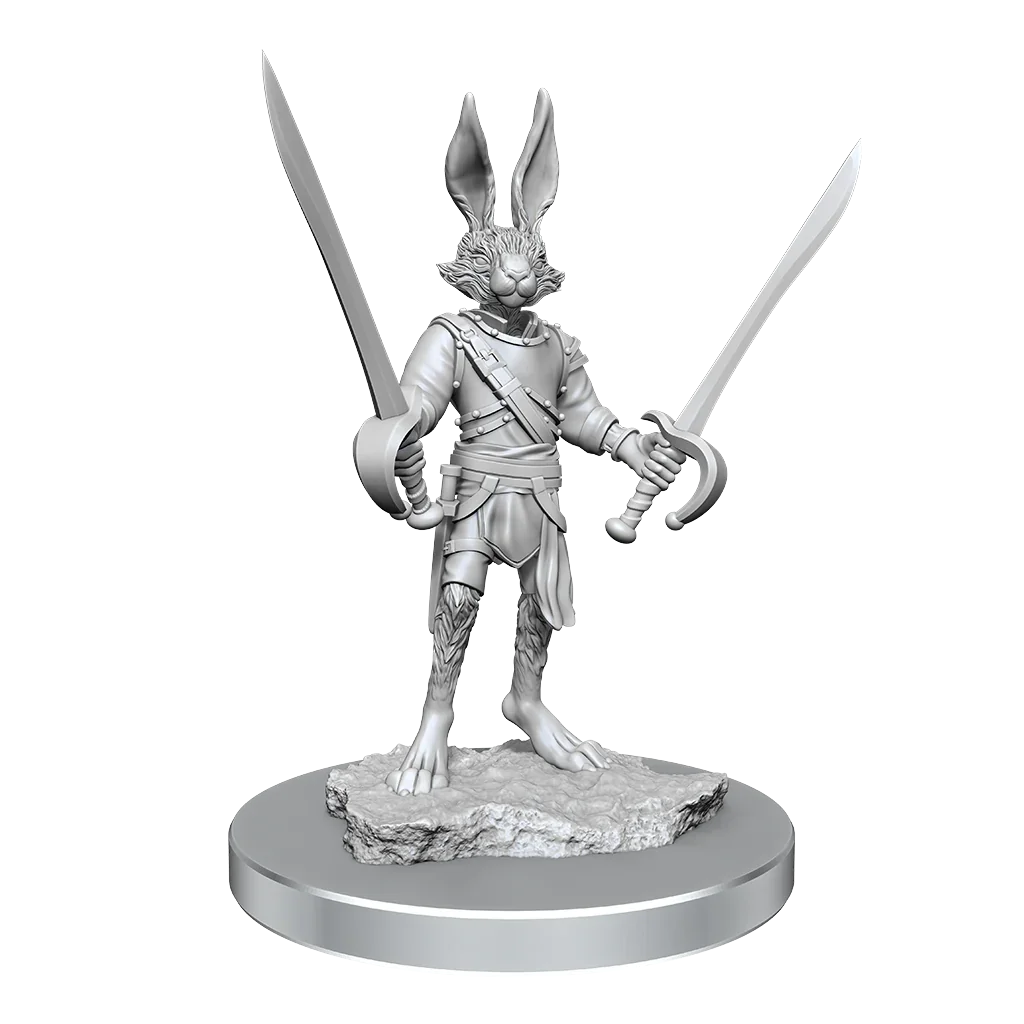 D&D Nolzurs Marvelous Unpainted Miniatures Harengon Rogues