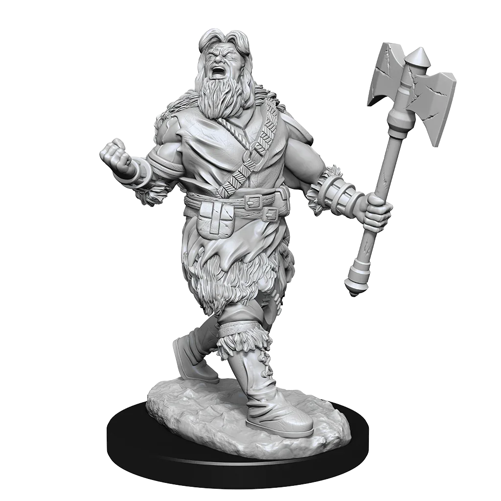 D&D Nolzurs Marvelous Unpainted Miniatures Human Barbarian Male