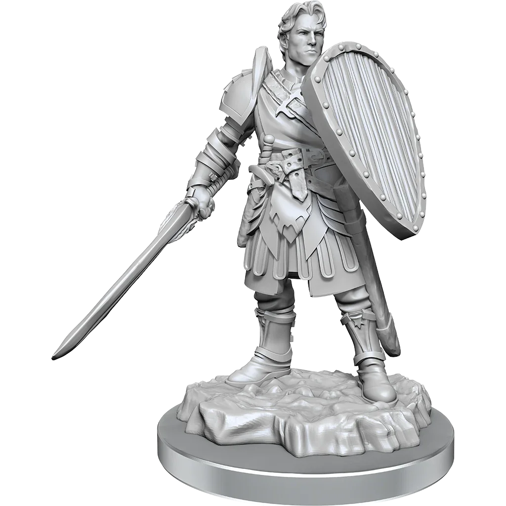 D&D Nolzurs Marvelous Unpainted Miniatures Human Fighters - Image 2