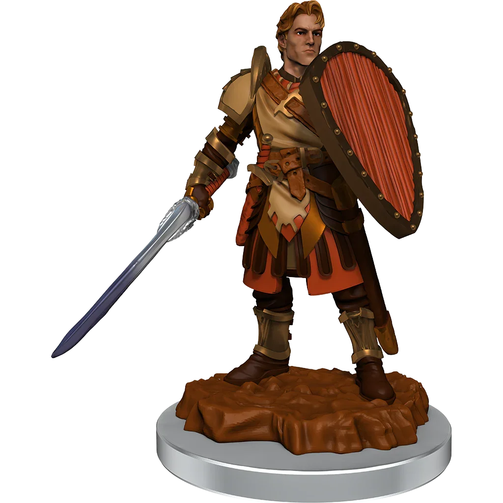 D&D Nolzurs Marvelous Unpainted Miniatures Human Fighters - Image 4