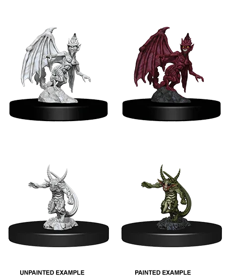 D&D Nolzurs Marvelous Unpainted Miniatures Quasit & Imp