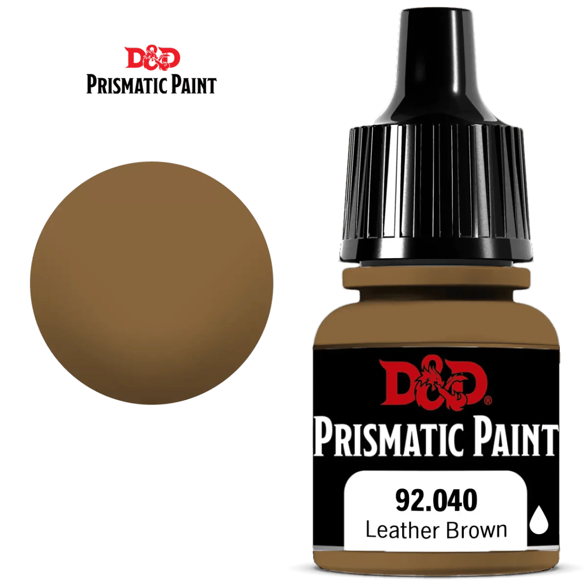 D&D Prismatic Paint Leather Brown 92.040