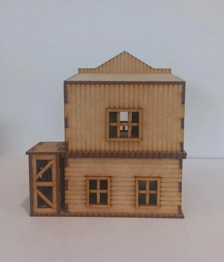 Dark Castle Terrain - Old West 2 Storey Building - Image 3