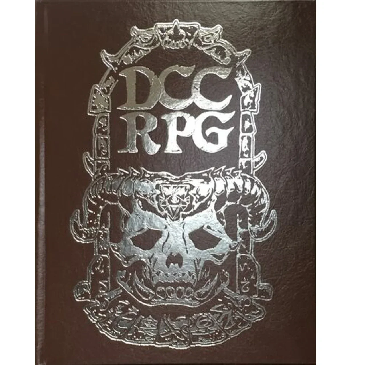DCC RPG: Dungeon Crawl Classics Core Rulebook—Demon Skull Monster Hide Edition