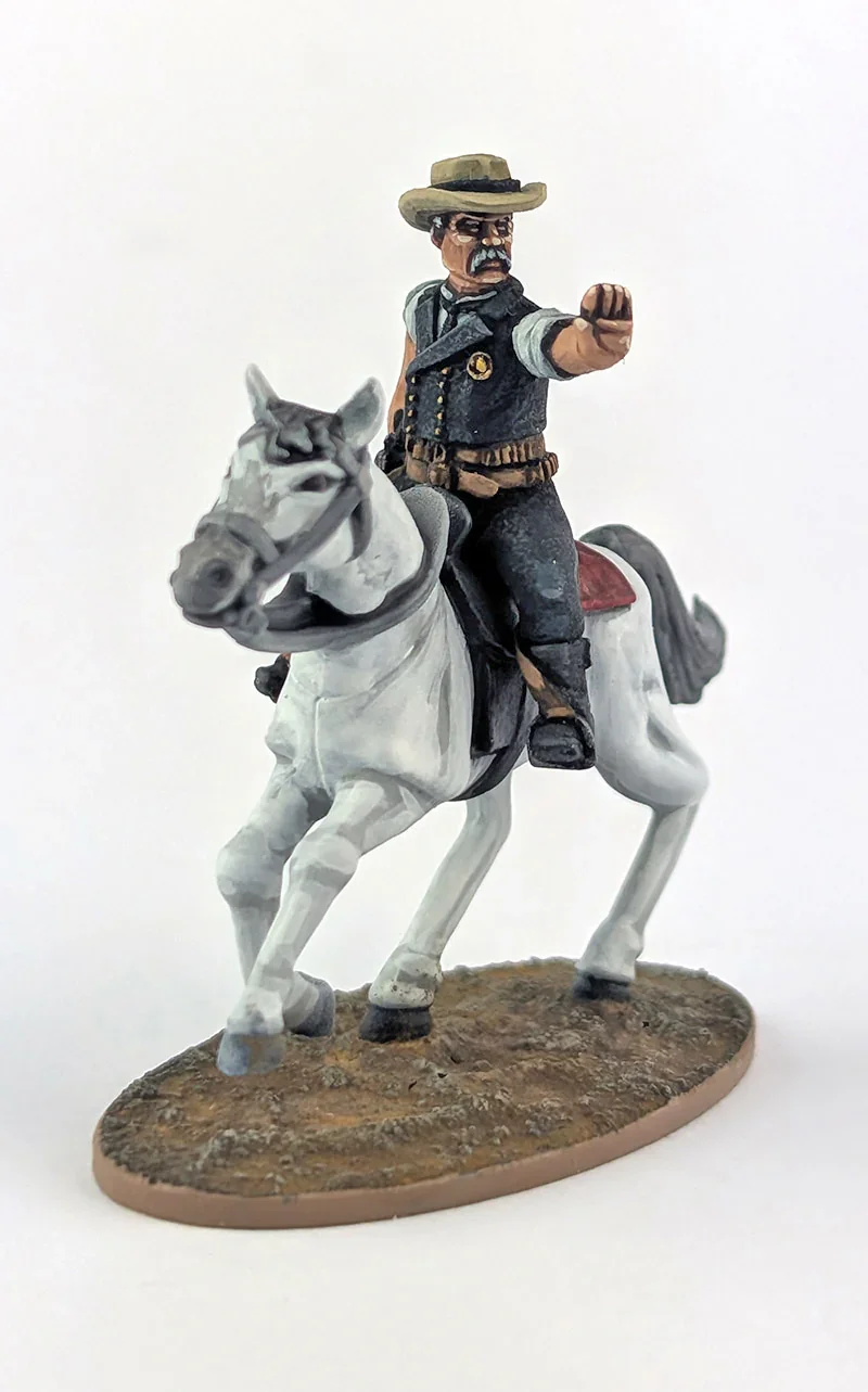 Dead Man's Hand - Legends of the West - "Dakota" Bob Brubaker Mtd