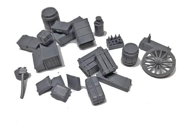 Dead Man's Hand Redux - Street Scatter (2 sprues)