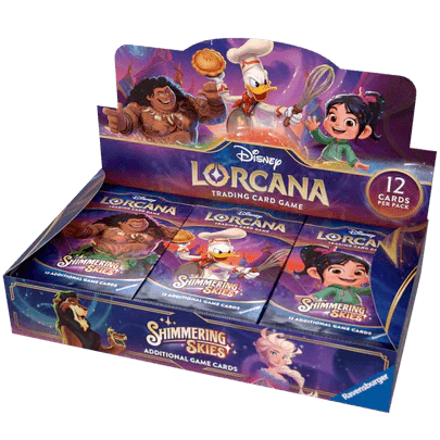 Disney Lorcana S5 Shimmering Skies Booster Display