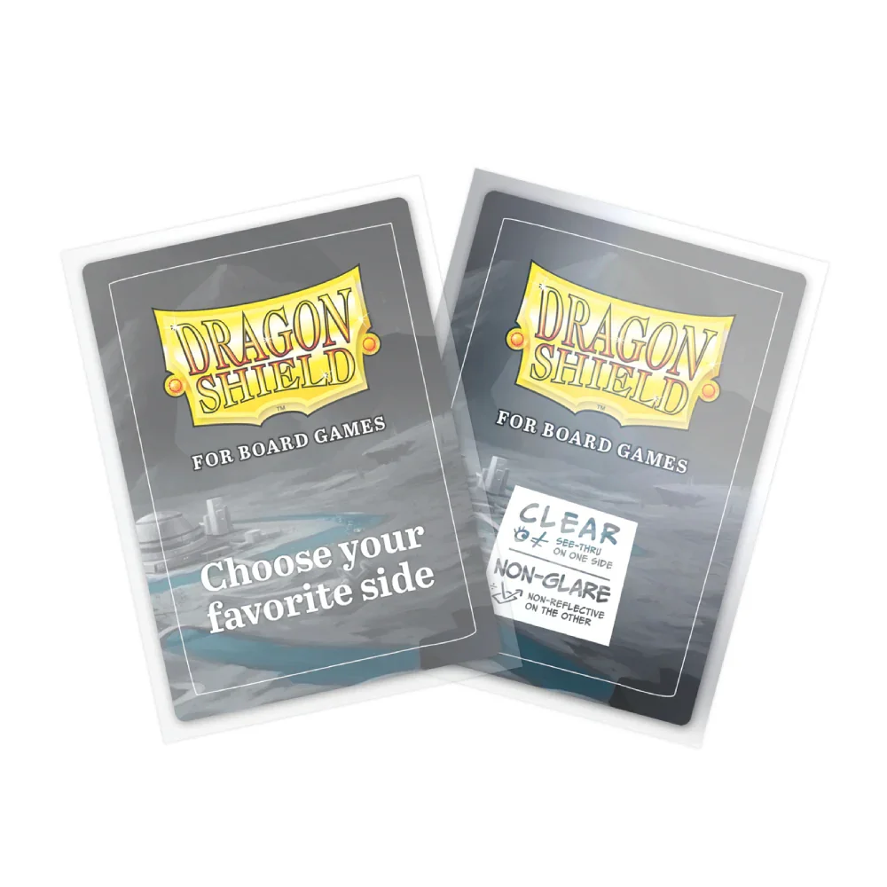Dragon Shield: Board Game Sleeves β Clear Non-Glare β Common Standard - Image 4