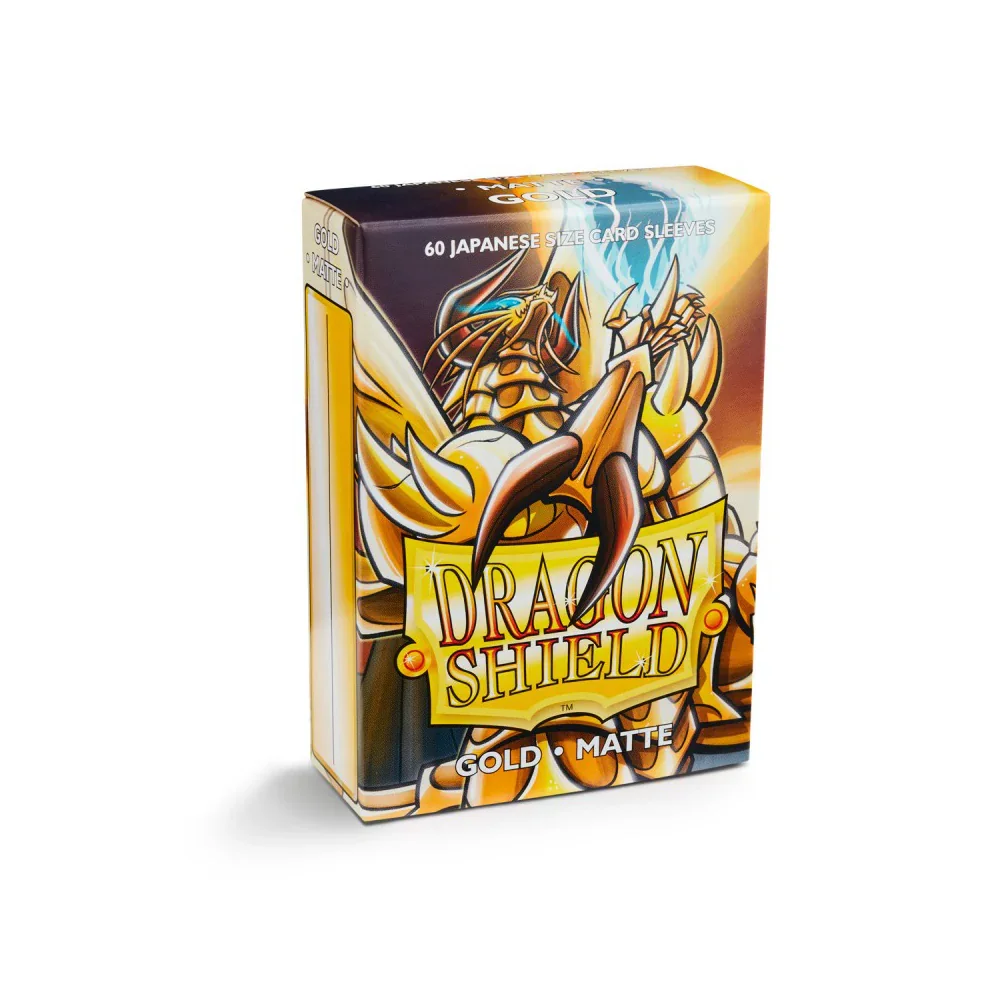 Dragon Shield: Japanese Size Sleeves β Matte β Gold
