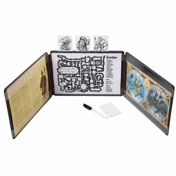 Dragon Shield Roleplaying Game Masters Screen Blood Red - Image 3