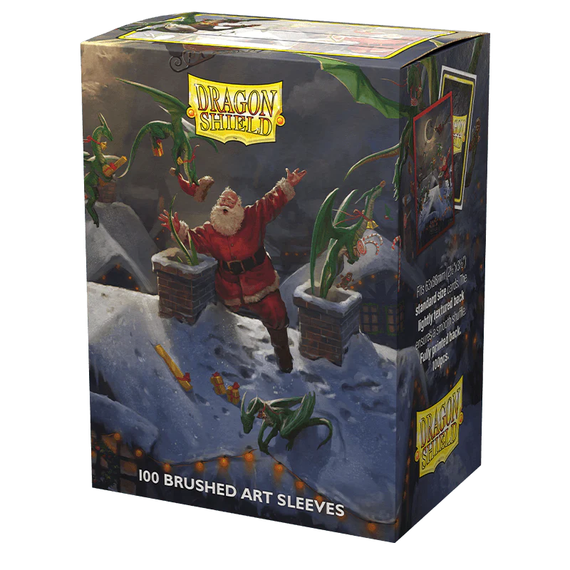 Dragon Shield: Sleeves – Brushed Art – Christmas 2023