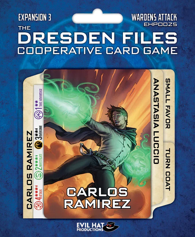 Dresden Files Cooperative Card Game: Wardens Attack expansion