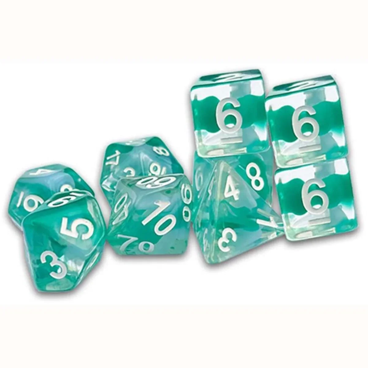 Dungeon Crawl Classics - DCC RPG Dice - Thracian Smoky Sacrifice Dice Set - Traditional 9-set