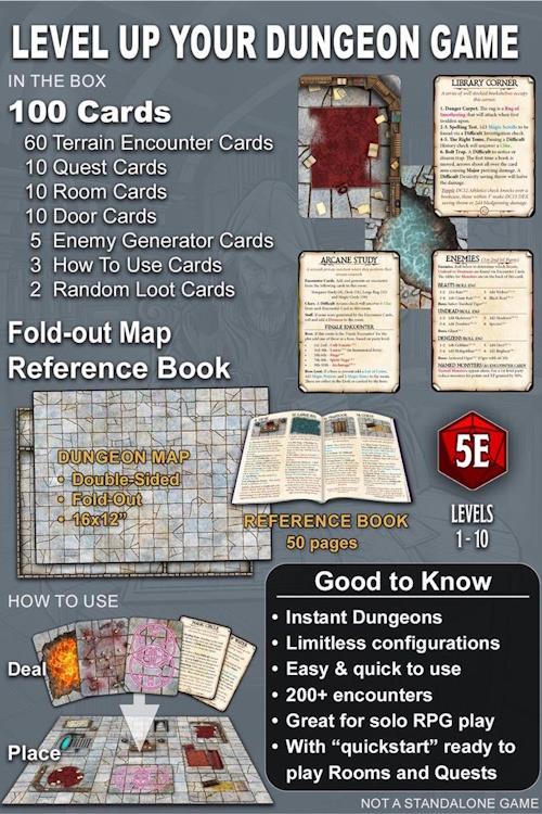 Dungeon Designer's Deck - Deal your own Dungeon Encounters! - Image 2