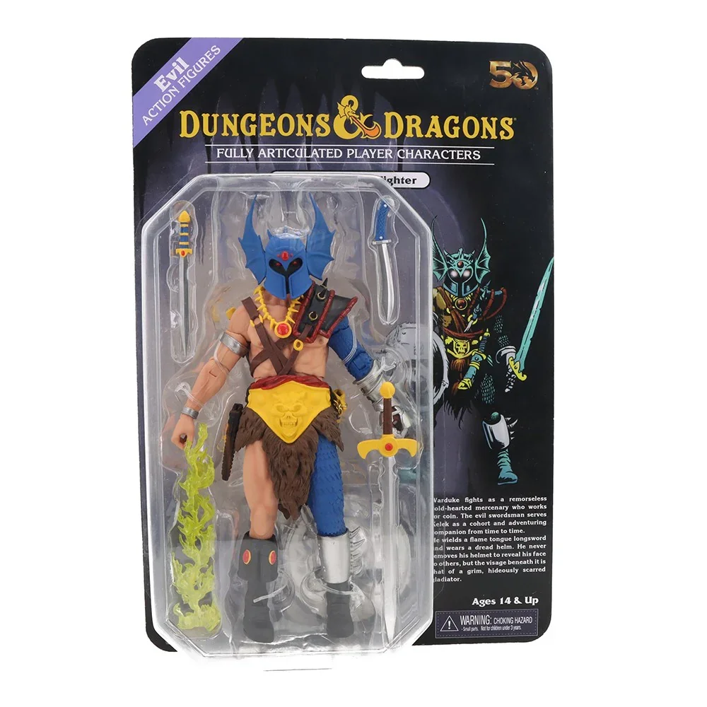 Dungeons & Dragons 7” Scale Action Figure – Limited 50th Anniversary Edition Warduke Figure - Image 3