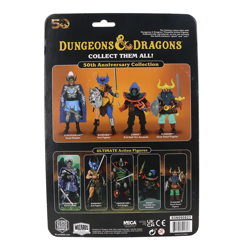 Dungeons & Dragons 7” Scale Action Figure – Limited 50th Anniversary Edition Warduke Figure - Image 4