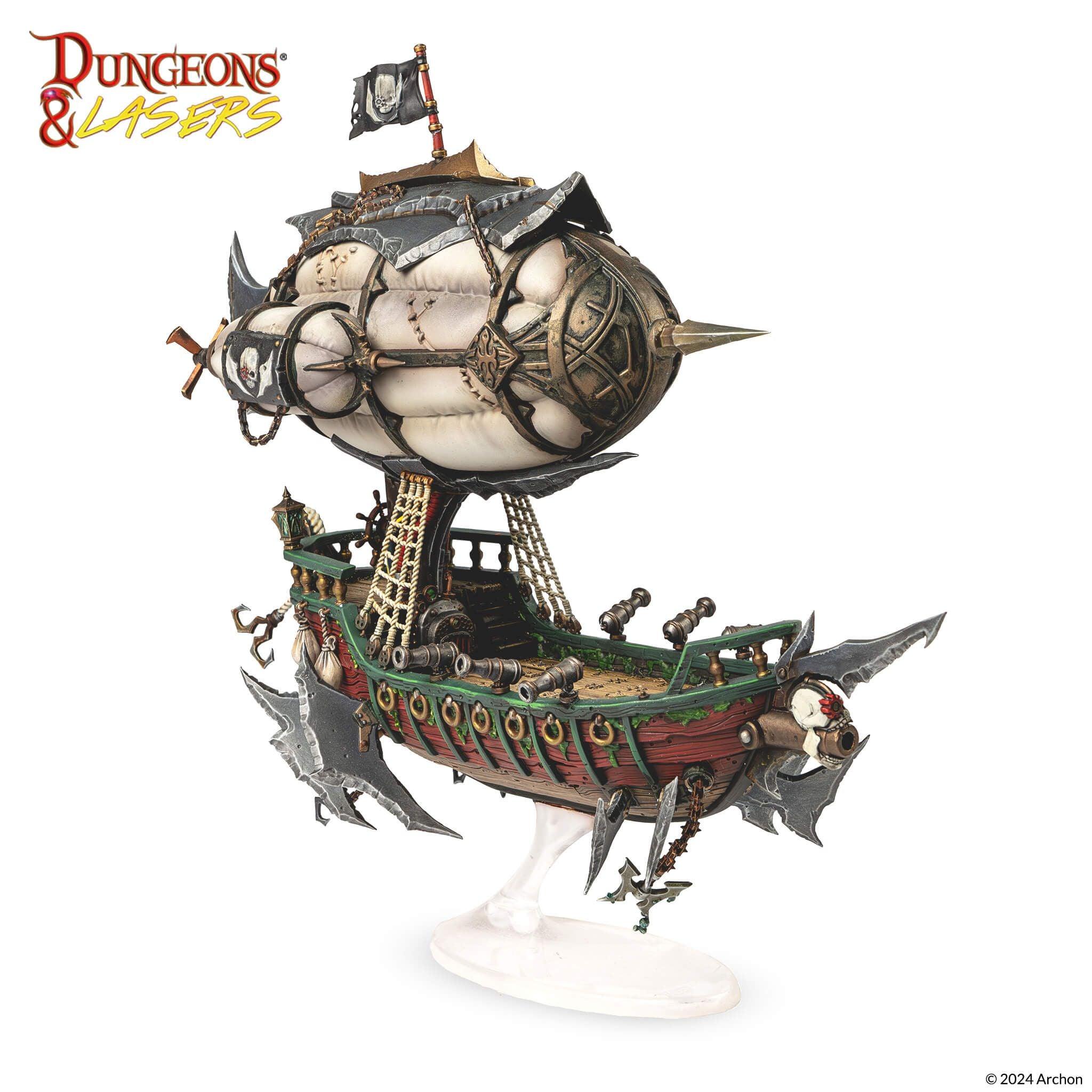 Dungeons & Lasers: DEUSLAIR: FLYING PIRATES AIRSHIP - Image 4
