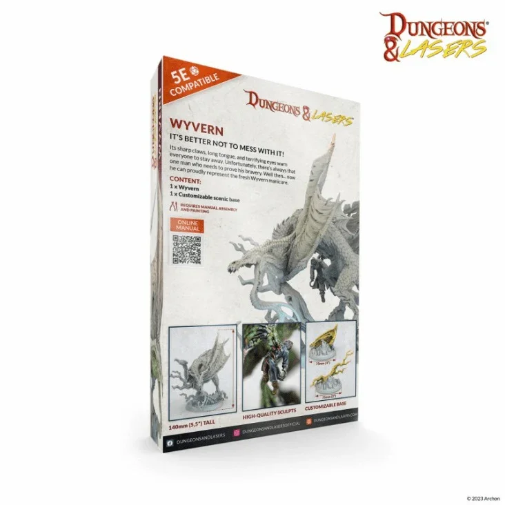 Dungeons & Lasers: Dragons - Wyvern - Image 2