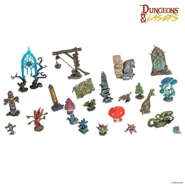 Dungeons & Lasers: Expansion Bits - Ancient Ruins Scatter Terrain - Image 3