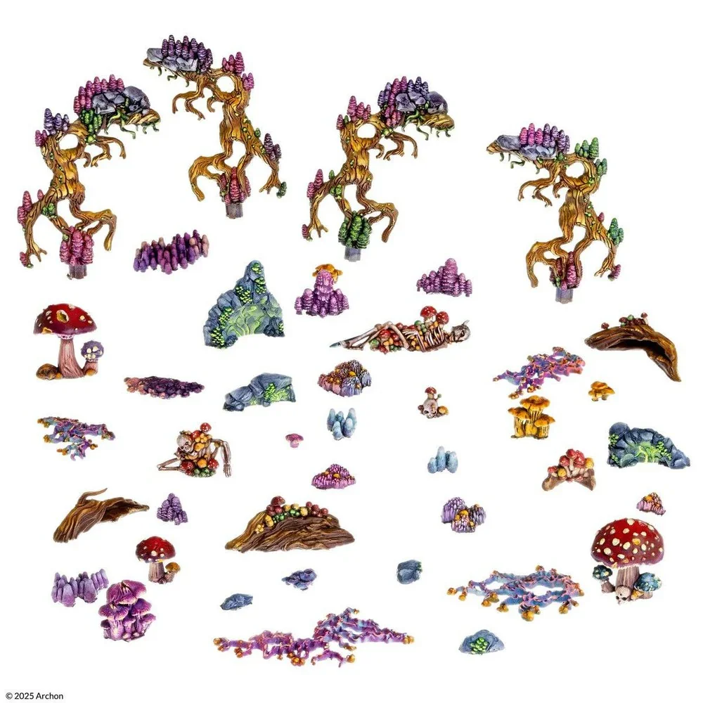 Dungeons & Lasers: Expansion Sets - Cave Fungi: Scatter Terrain - Image 3