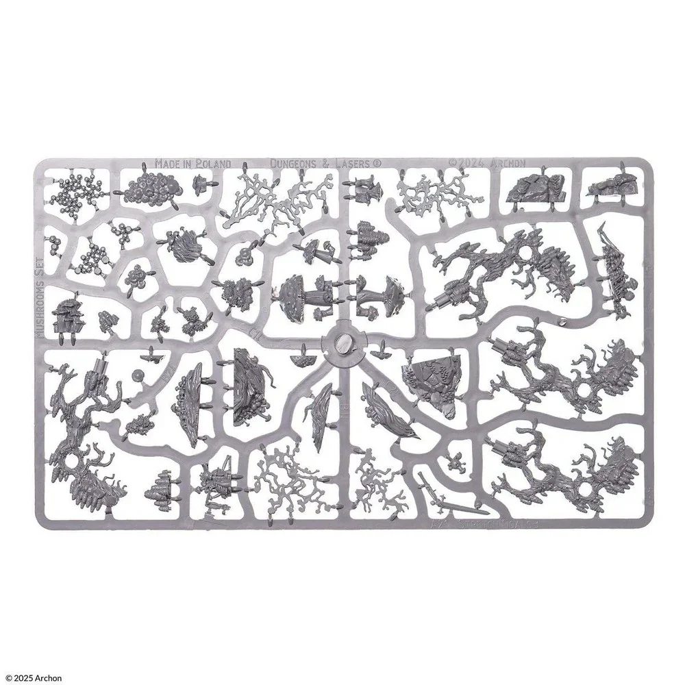 Dungeons & Lasers: Expansion Sets - Cave Fungi: Scatter Terrain - Image 4