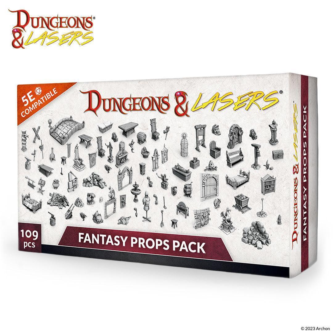Dungeons & Lasers: Expansion Bits - Fantasy Props Pack