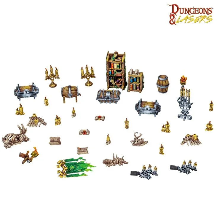 Dungeons & Lasers: Half-Height Walls - Demonic Caves - Image 10
