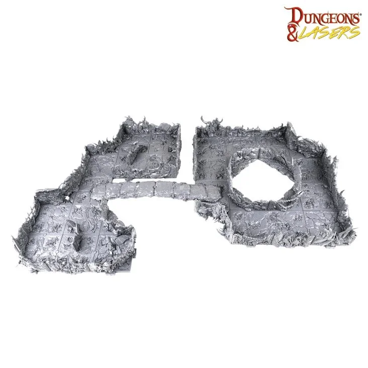 Dungeons & Lasers: Half-Height Walls - Demonic Caves - Image 3