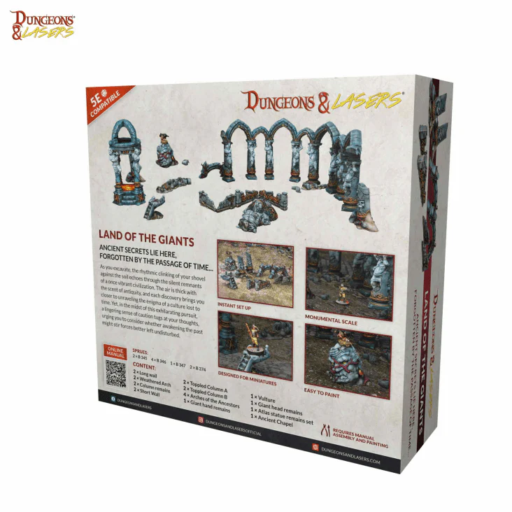 Dungeons & Lasers: Starter Sets - Land Of The Giants - Image 2