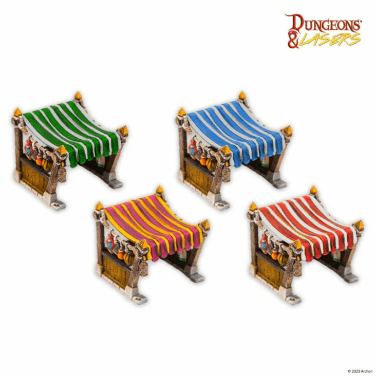Dungeons & Lasers: Market Stalls Set - Image 4