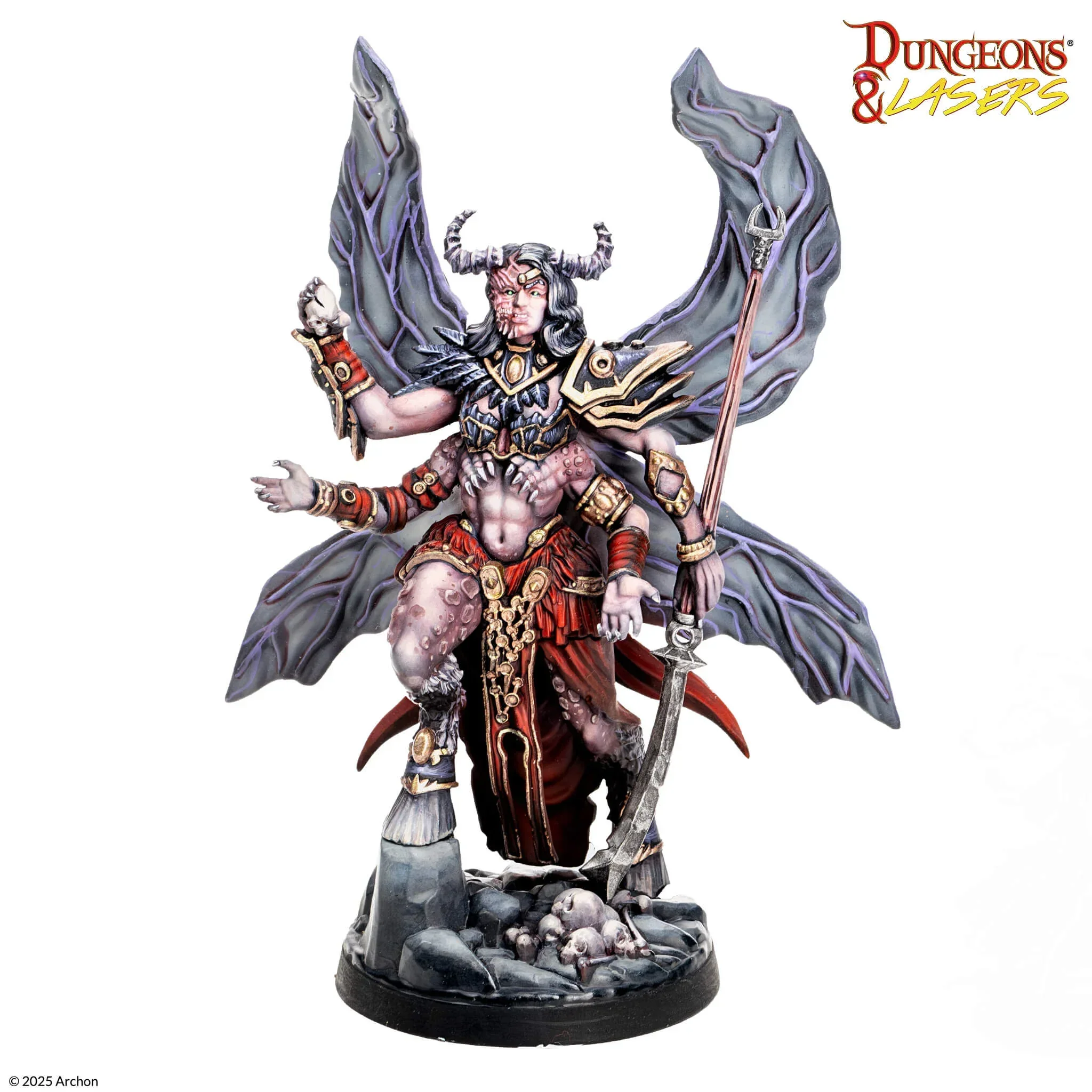 Dungeons & Lasers: Miniatures - Anara - The Undying Queen - Image 2
