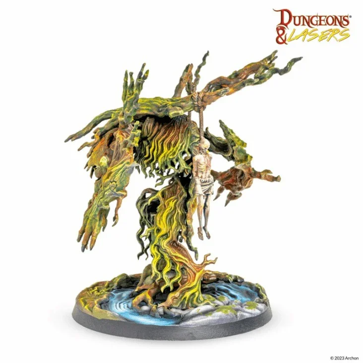 Dungeons & Lasers: Miniatures - Demonic Tree - Image 4