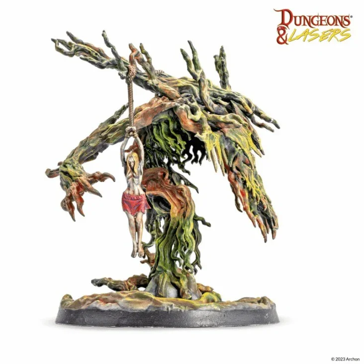 Dungeons & Lasers: Miniatures - Demonic Tree - Image 5