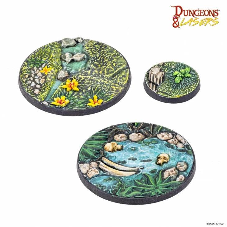 Dungeons & Lasers Miniatures: Detailed Bases Pack - Image 3