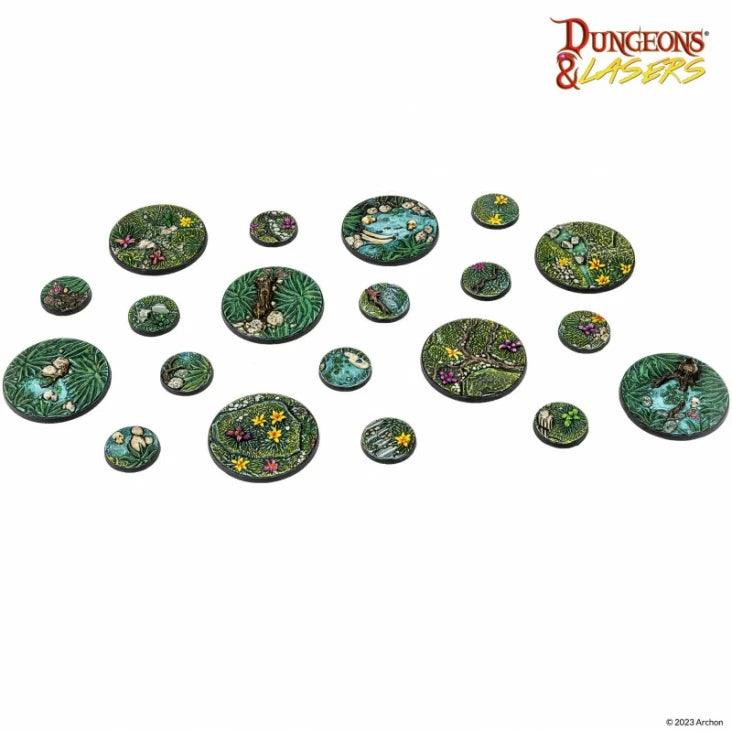 Dungeons & Lasers Miniatures: Detailed Bases Pack - Image 4