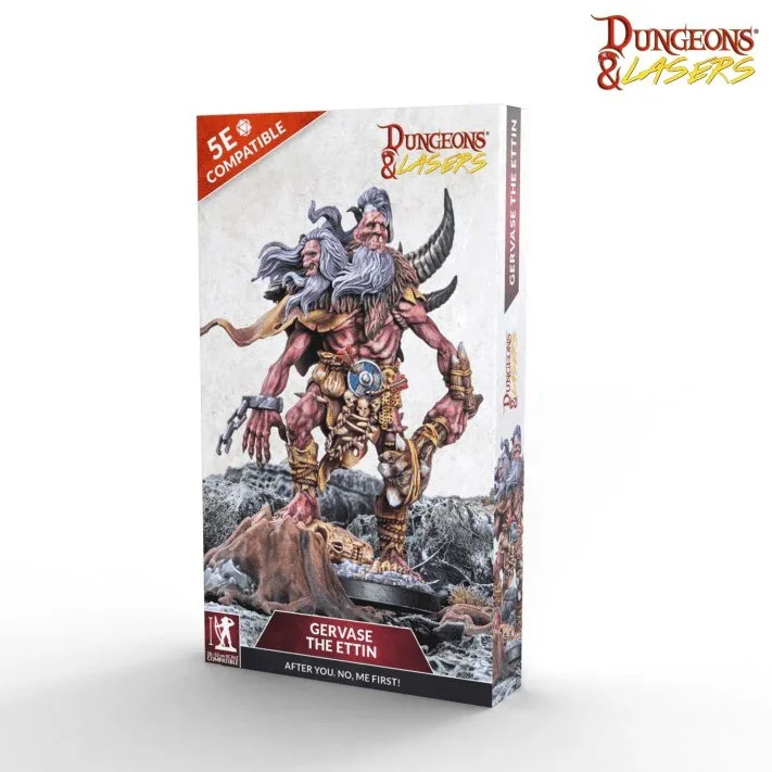 Dungeons & Lasers: Miniatures - Gervase The Ettin