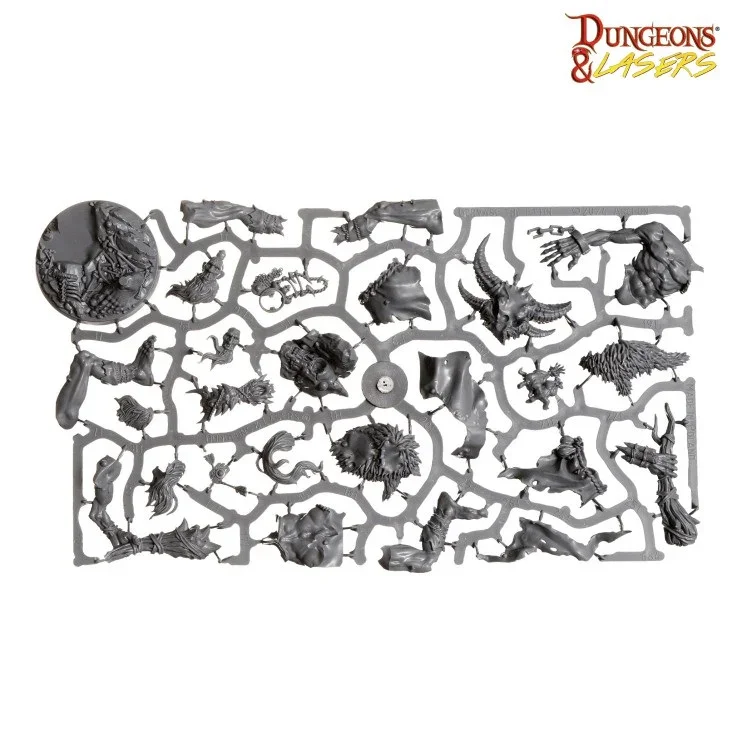 Dungeons & Lasers: Miniatures - Gervase The Ettin - Image 5