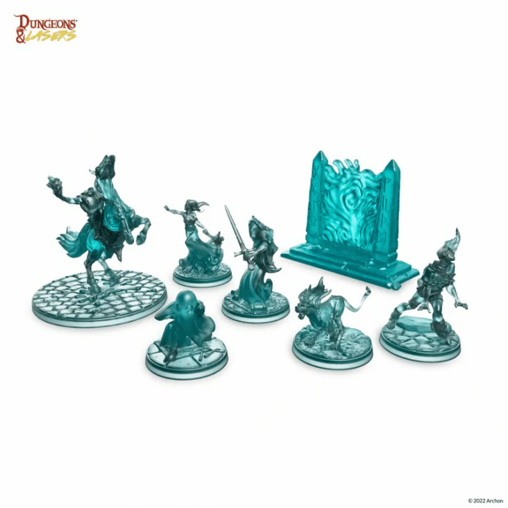 Dungeons & Lasers Miniatures: Ghosts Miniature Pack - Image 2