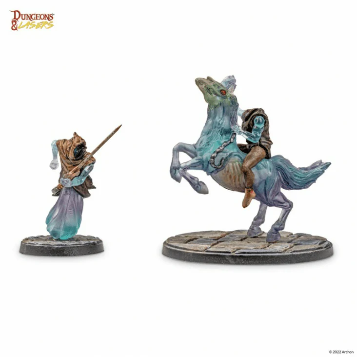 Dungeons & Lasers Miniatures: Ghosts Miniature Pack - Image 4