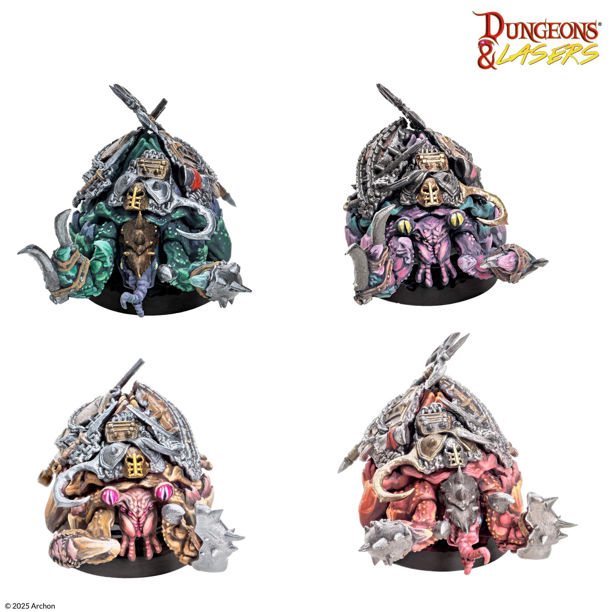 Dungeons & Lasers: Miniatures - Kingdom Of The Deep - Image 3