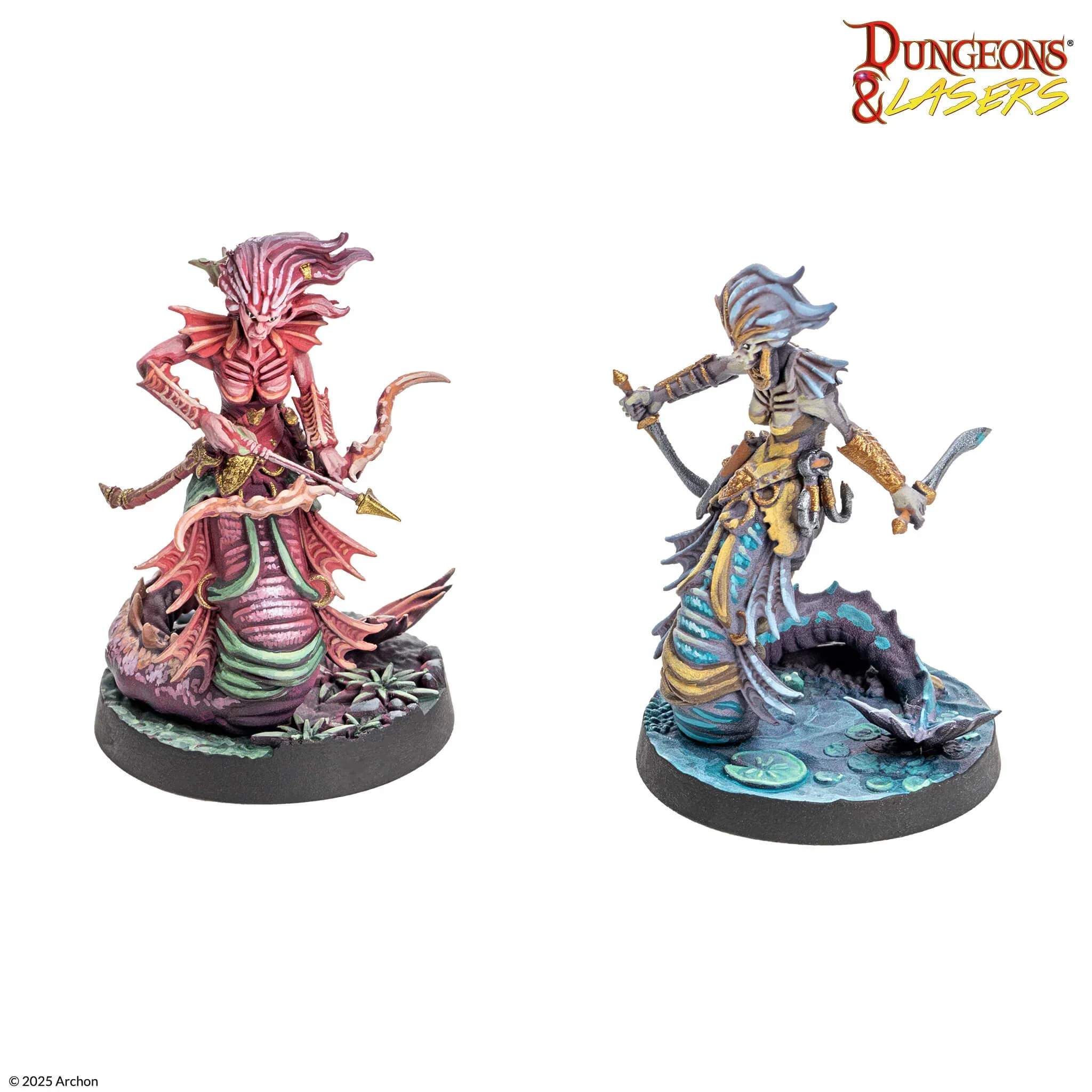 Dungeons & Lasers: Miniatures - Kingdom Of The Deep - Image 4
