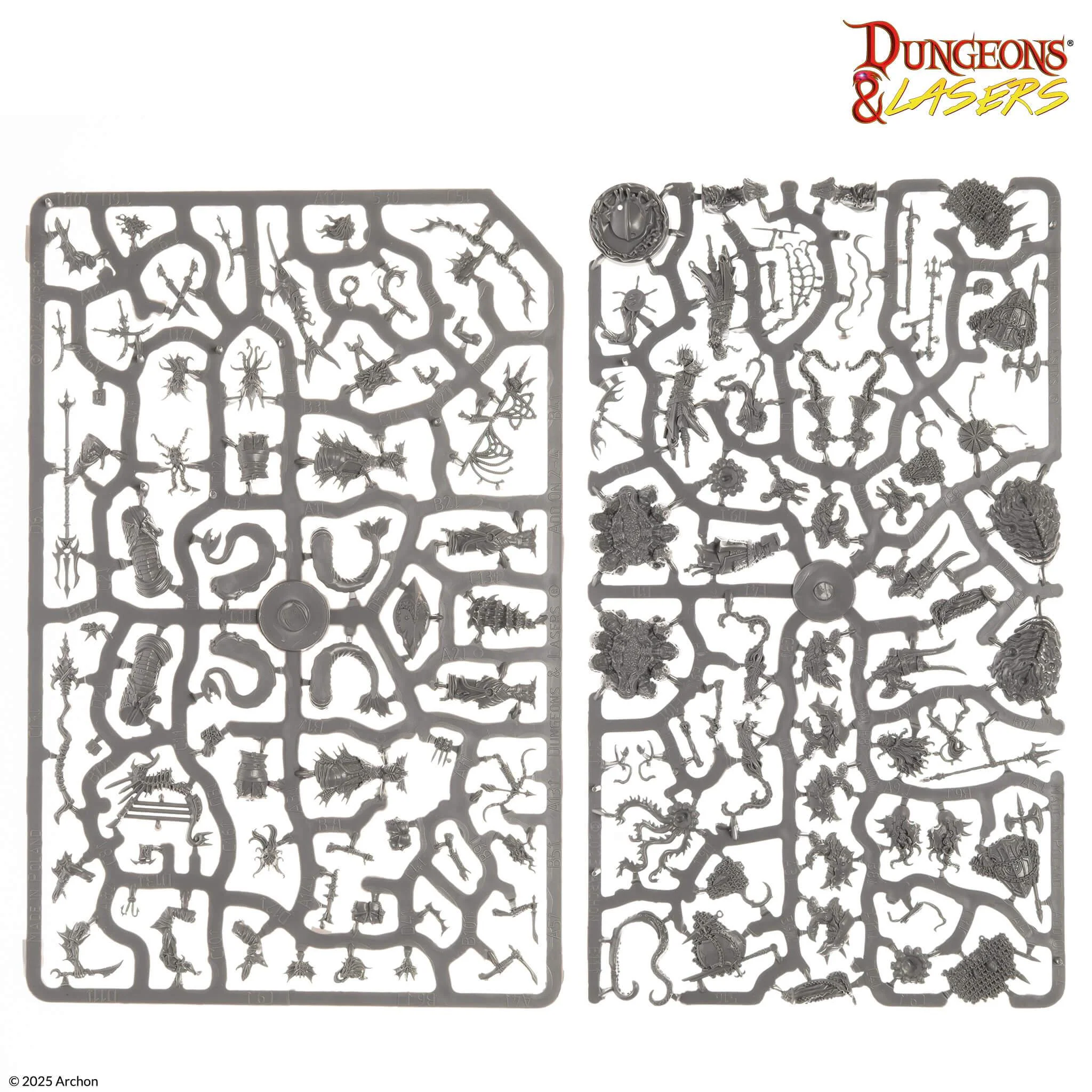 Dungeons & Lasers: Miniatures - Kingdom Of The Deep - Image 8