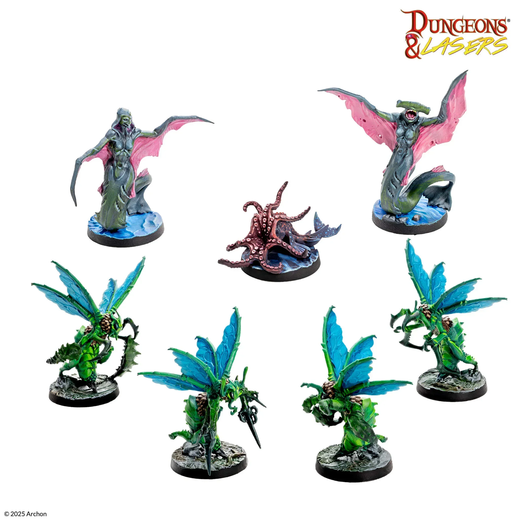 Dungeons & Lasers: Miniatures - Raiders And Beasts Of Scareguards Archipelago - Image 6