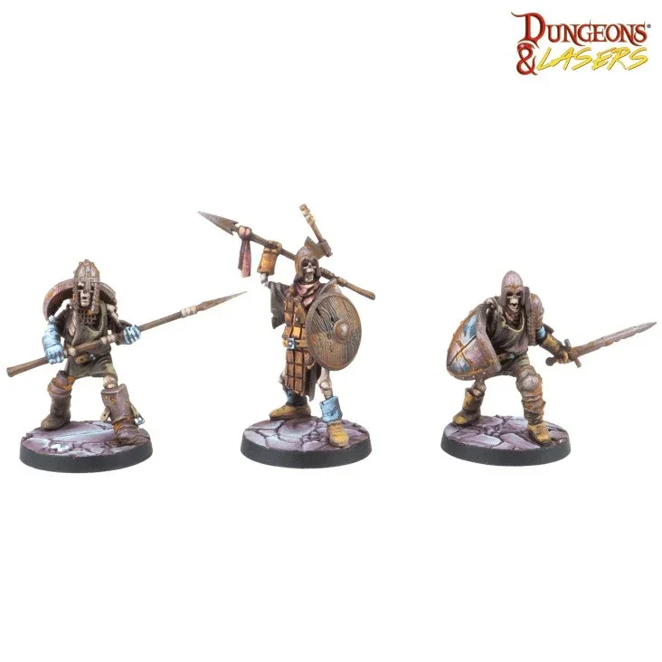 Dungeons & Lasers: Miniatures - Skeleton Crew - Image 7