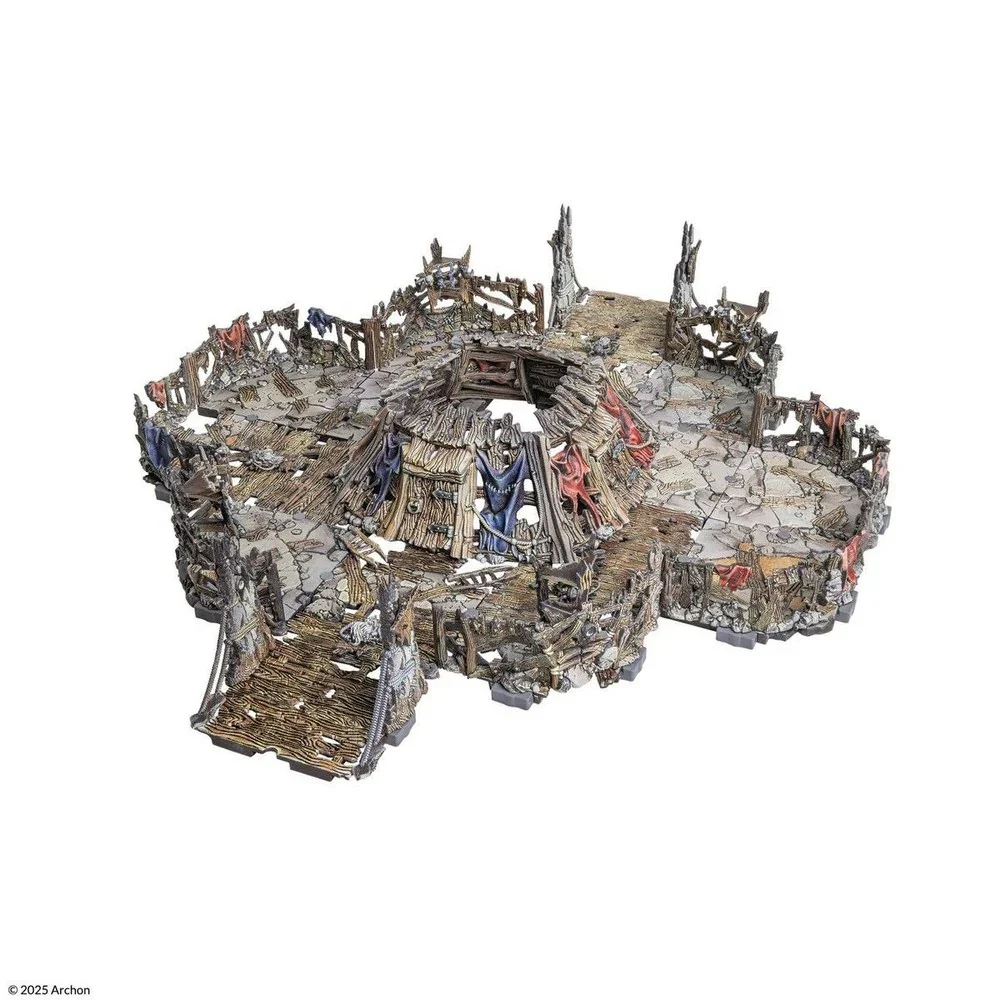 Dungeons & Lasers: PrismaCast Pre-Painted Terrain - Goblin Lair: Pre-Painted - Image 2